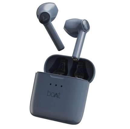 boAt Airdopes 138 Wireless Earbuds with 13mm Drivers, Bluetooth V5.0+EDR, 650mAh Charging Case, 12 Hours nonstop music - Midnight Blue
