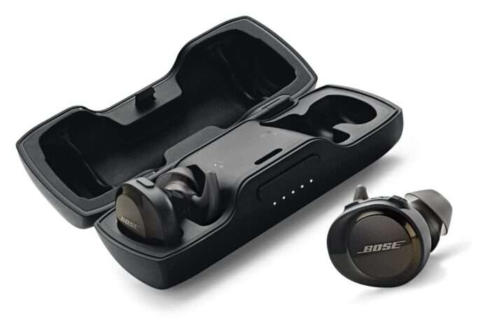 Bose SoundSport Free Truly Wireless Bluetooth in Ear Headphone with Mic - Black - Image 4