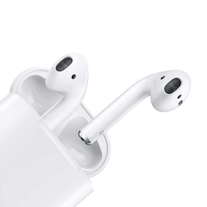 Apple AirPods (2nd Gen) with Charging Case Bluetooth Headset with Mic - White - Image 2