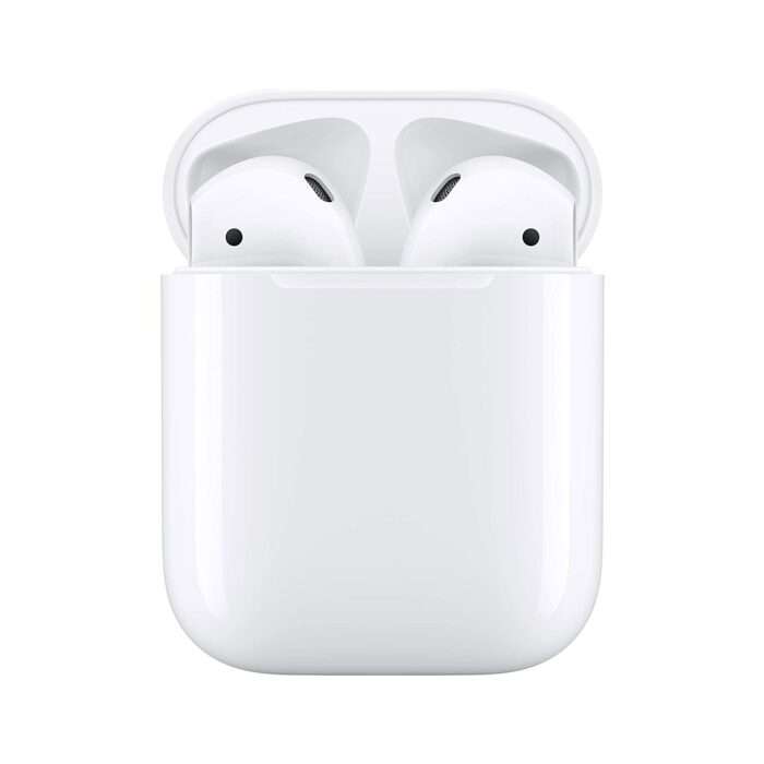Apple AirPods (2nd Gen) with Charging Case Bluetooth Headset with Mic - White - Image 3