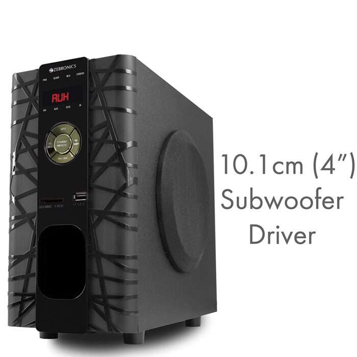 ZEBRONICS ZEB-BT6590RUCF Wireless Bluetooth Multimedia Speaker with Supporting SD Card, USB, AUX, FM & Remote Control - 65 Watt - Image 4