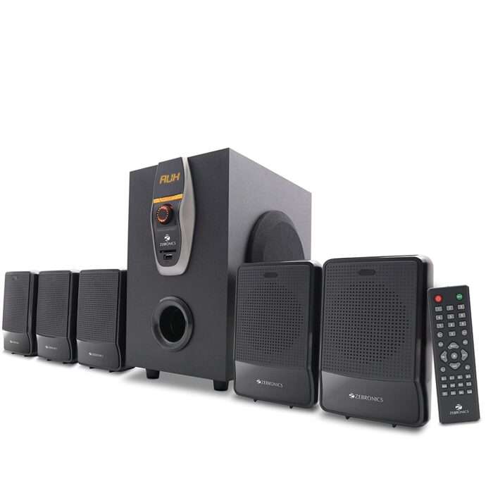 Zebronics ZEB-BT6860RUCF Bluetooth Multimedia Speaker With Supporting SD Card, USB, AUX, FM & Remote Control - 70 Watt - Image 1