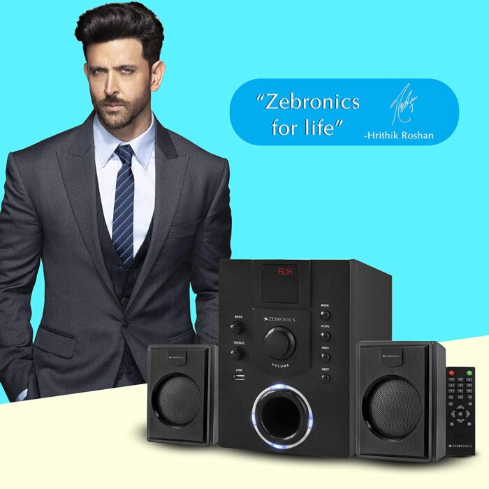 ZEBRONICS ZEB-SW275RUF 40 W Home Theatre (Black, 2.1 Channel) - Image 6