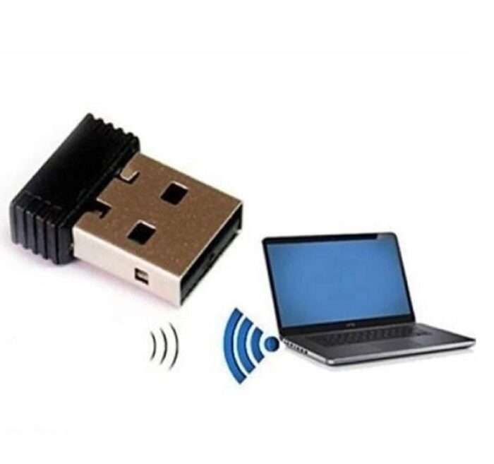 Celrax Wi-Fi Receiver, 2.4Ghz, 802.11B/G/N USB 2.0 Wireless Wi-Fi Network Adapter - Image 1