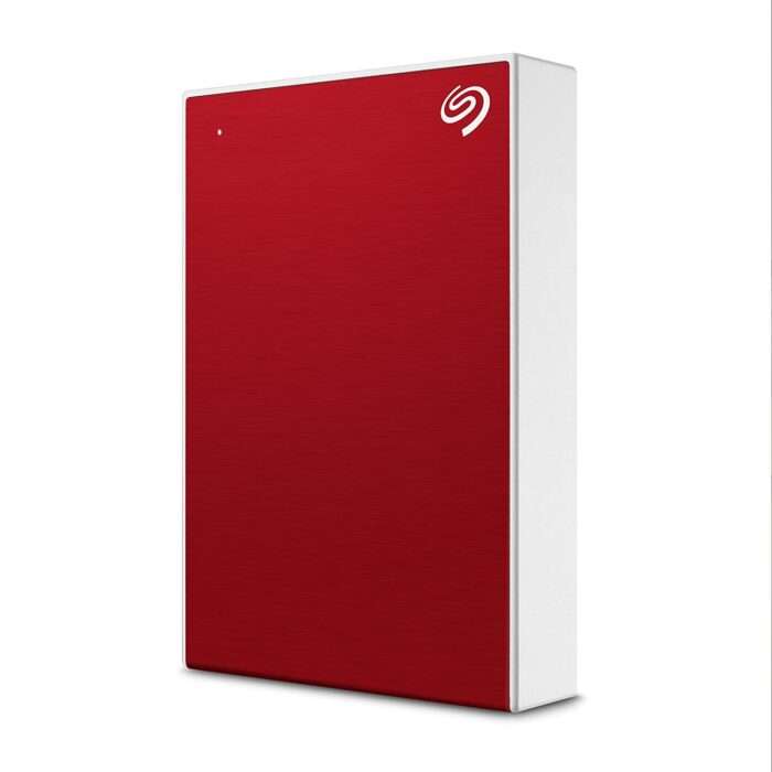 Seagate One Touch 4TB External HDD with Password Protection – Red, & 4 Months Adobe CC Photography - STKZ4000403 - Image 1