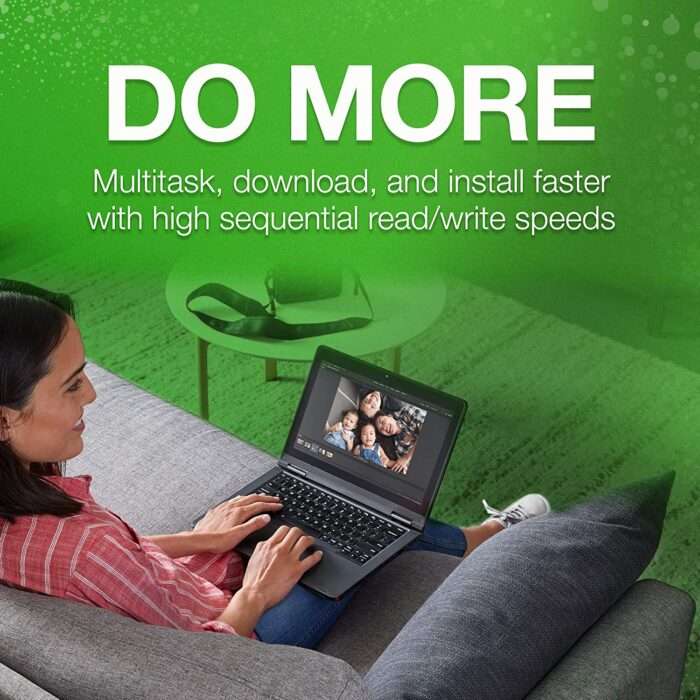 Seagate Barracuda Q1 SSD 240GB Internal Solid State Drive – 6.35 cm (2.5 Inch) SATA 6Gb/s for PC Laptop Upgrade 3D QLC NAND (ZA240CV1A001) - Image 4