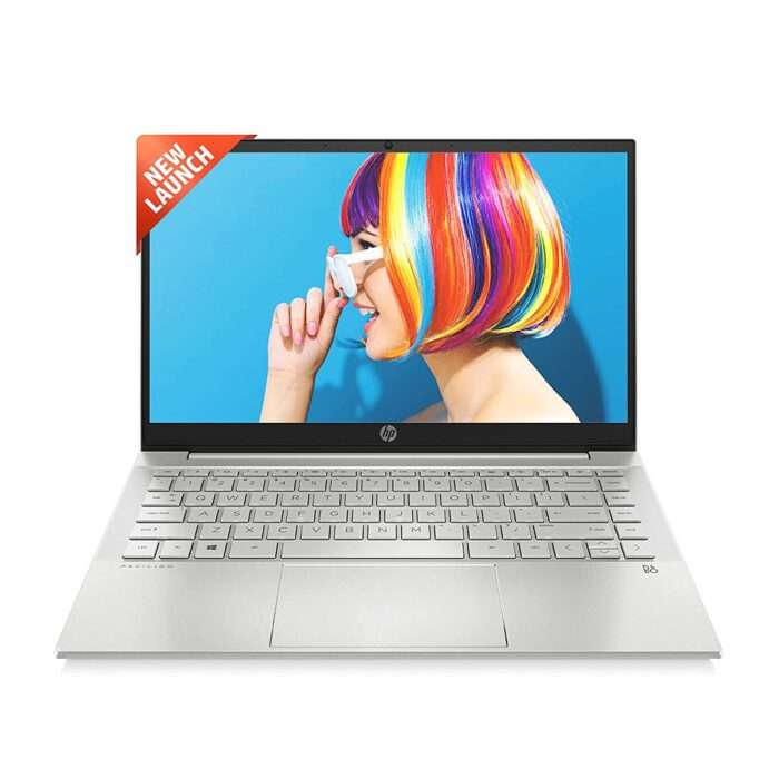 HP Pavilion 14 AMD Ryzen 5 14 inches FHD IPS Micro-Edge Anti-Glare Display Laptop (8GB/512GB SSD/Windows 11 ready/14-ec0035AU) - Image 1