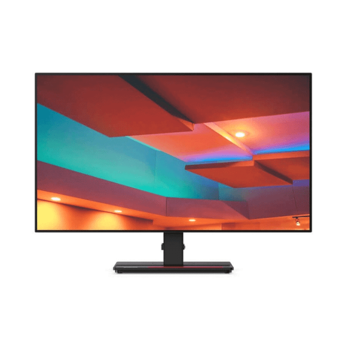 Lenovo ThinkVision P27h-20 27" (68.58cms) QHD IPS (2560x1440) 350 nits Monitor (61E9GAR6WW) - Raven Black - Image 1