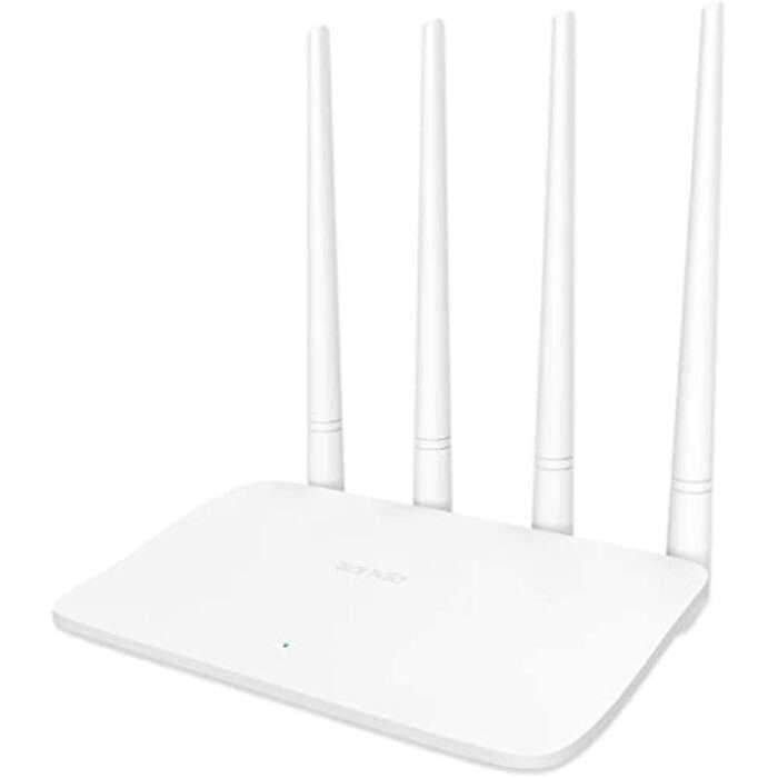 Tenda F6 V4.0 Wireless N300 Easy Setup Wi-Fi Router 300 (White, Not a Modem) - Image 1