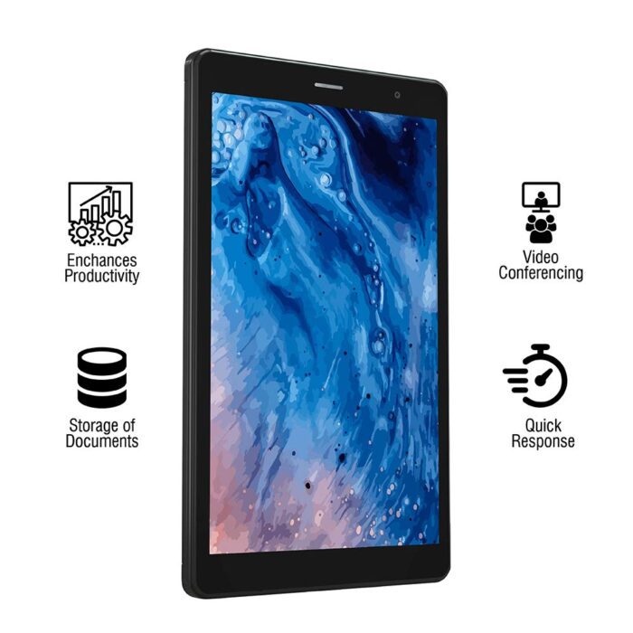 iBall iTAB BizniZ Mini, Octa-Core Processor with Expandable Memory Up to 128GB, WiFi+4G (Grey) - Image 2