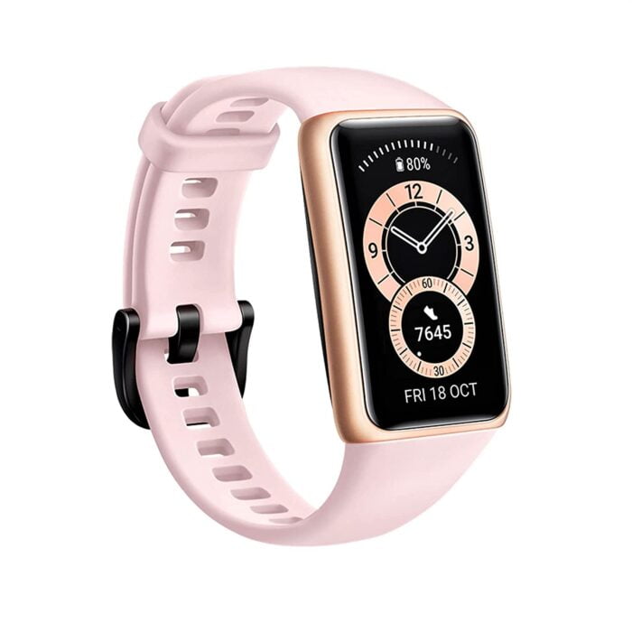 Huawei Band 6 Fitness Tracker Smartwatch for Men Women, 1.47''AMOLED Color Screen, 24H Heart Rate Monitor,14 Days Battery Life Pink - Image 3