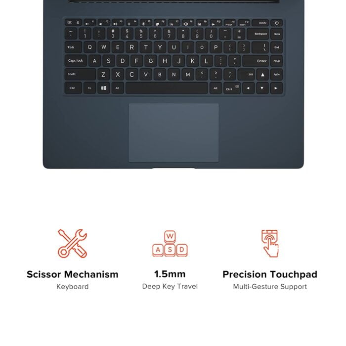 RedmiBook 15 Core i3 11th Gen/8 GB/256 GB SSD/Windows 10 Home/15.6-inch(39.62 cms) FHD Anti Glare/MS Office/Charcoal Gray/ - Image 6