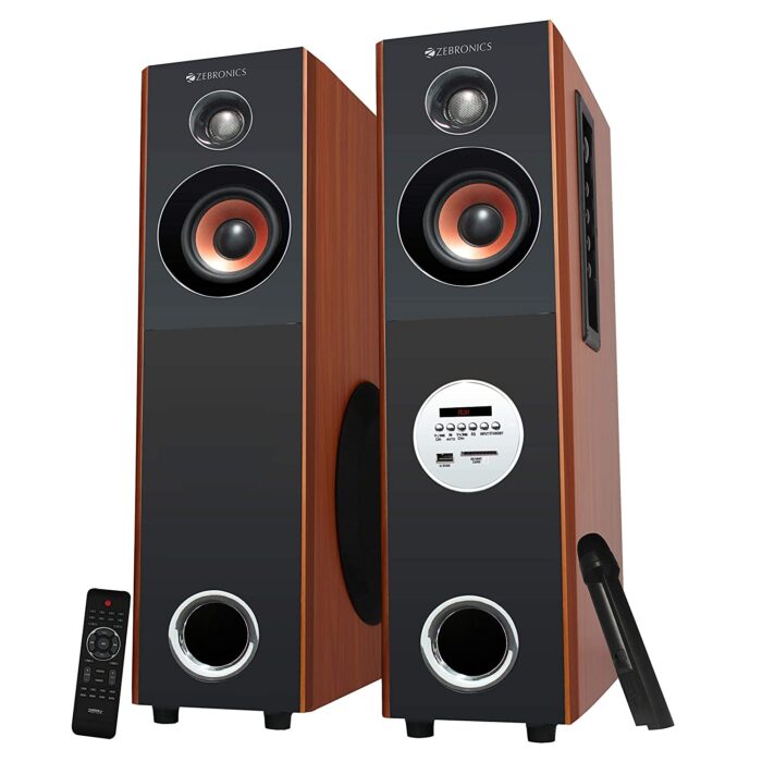 Zebronics ZEB-T7400RUCF 2.0 Tower Speaker - Image 1