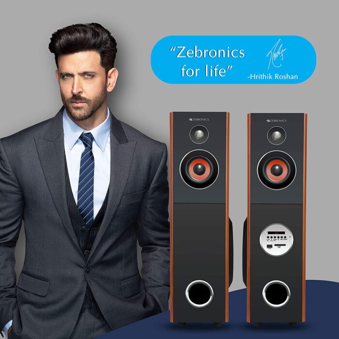 Zebronics ZEB-T7400RUCF 2.0 Tower Speaker - Image 2