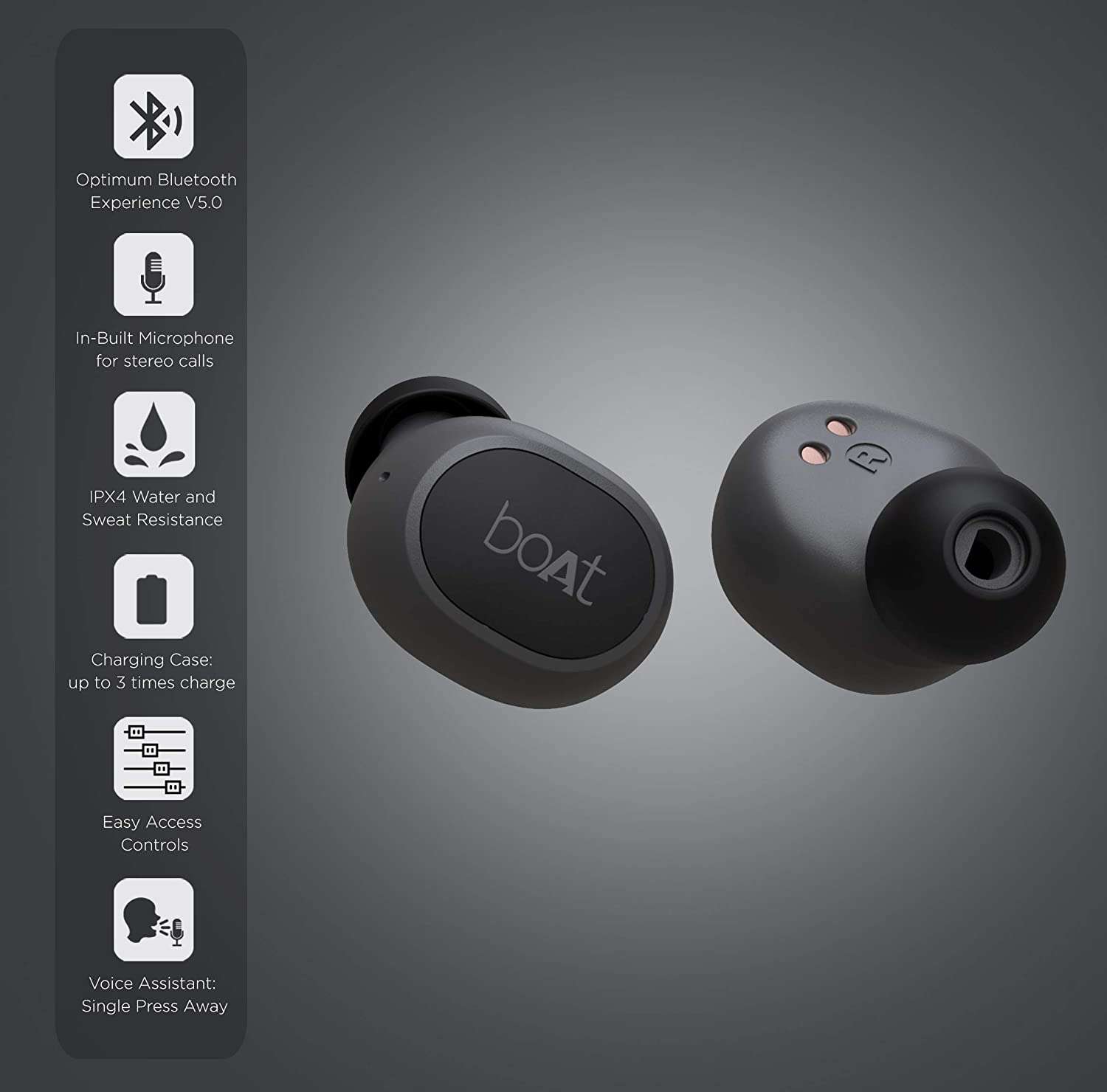 boat airdopes 171 bluetooth truly wireless earbuds