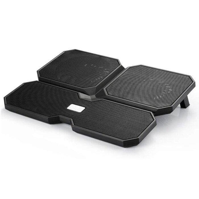 DEEPCOOL Multi Core X6 Notebook/Laptop Cooler | Four Fans | 2 USB Ports | Compatible with 39.63cm (15.6") notebooks and Below - DP-N422-MCX6 - Image 1