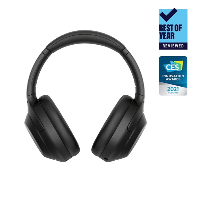 Sony WH-1000XM4 Industry Leading Wireless Noise Cancellation Headphones with Mic, 30 Hours Battery Life - Black - Image 2