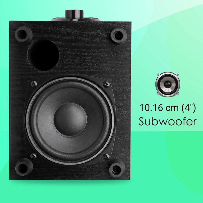 Zebronics ZEB-BT2220 Wireless Bluetooth Multimedia Speaker With Supporting AUX - 24 Watt, 2.1 Channel - Image 3