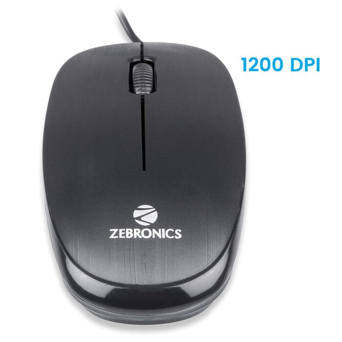Zebronics Zeb Power Wired Mouse - Image 2