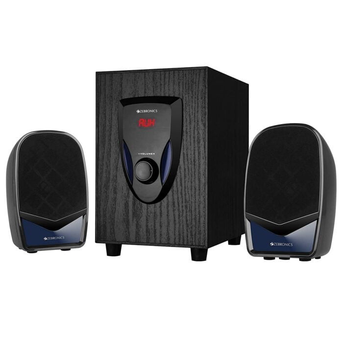 Zebronics ZEB-BT2220 Wireless Bluetooth Multimedia Speaker With Supporting AUX - 24 Watt, 2.1 Channel - Image 1