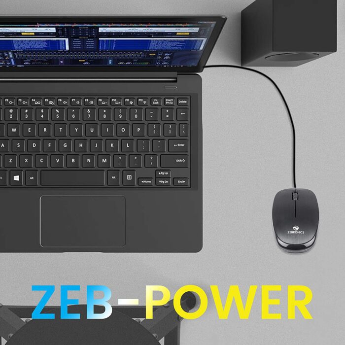 Zebronics Zeb Power Wired Mouse - Image 4