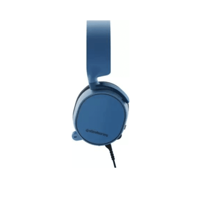 Steel Series Arctis 3 All-Platform Over Ear Wired Gaming Headset with Mic for PC Playstation 5 and PS4 (Blue) - Image 2
