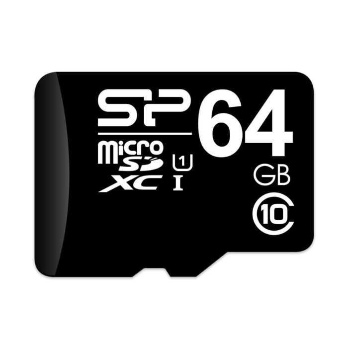 Silicon Power Elite 64GB microSDXC UHS-1 Flash Memory Card - SP064GBSTXBU1V10-SP - Image 1