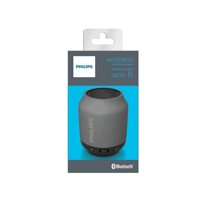 Philips BT50B Portable Wireless Bluetooth Speaker, Black - Image 2