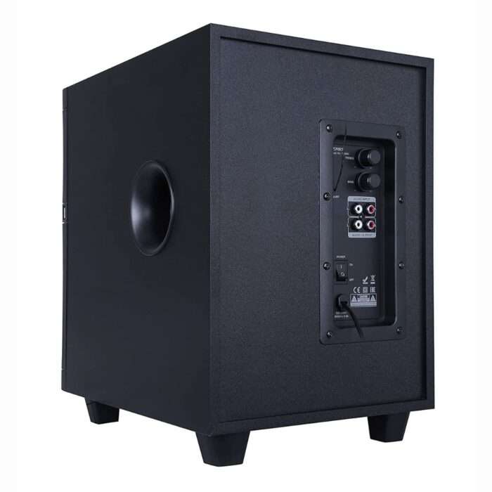 F&D T200X 140 W 2.1 Channel Soundbar Cum Tower Speaker Wireless Bluetooth Multimedia TV Speaker with Multicolor LED Display - Image 6