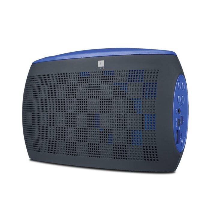 iBall MusiLive BT39 Portable Speakers (Black/Blue) - Image 2
