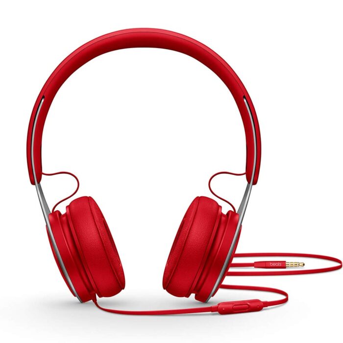 Sealed - Beats Ep Wired On-Ear Headphones - Battery Free for Unlimited Listening, Built in Mic and Controls - Red - Image 2