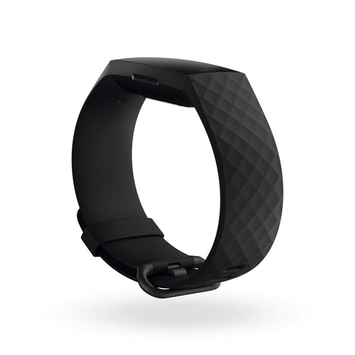 Fitbit Charge 4 Fitness and Activity Tracker with Built-in GPS, Heart Rate, Sleep & Swim Tracking, One Size (S & L Bands Included) (Black) - Image 4