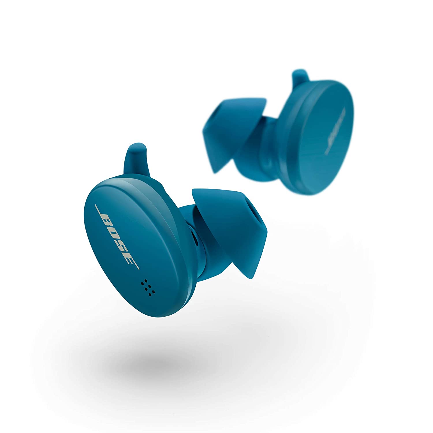 オーディオ機器 イヤフォン Bose Sport Earbuds - Bluetooth Truly Wireless in Ear Earbuds for Workouts  and Running,Sweat Resistant with Touch Control, with mic Batlic Blue