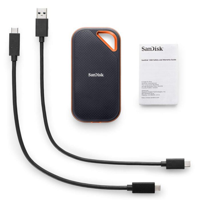 SanDisk 2TB Extreme PRO Portable External SSD - Up to 1050MB/s - USB-C, USB 3.1, IP55 Rated, for MAC & PC - Image 4