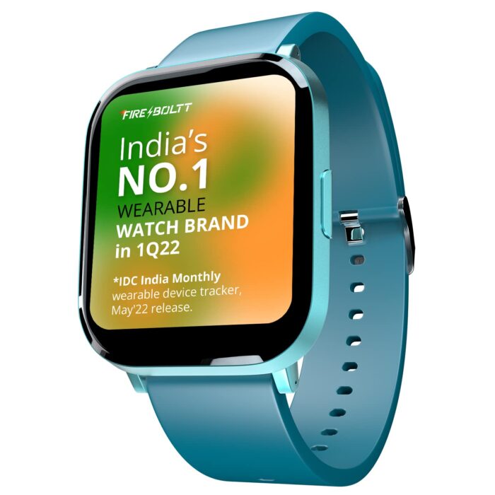 Fire-Boltt Ninja 2 SpO2 Full Touch Smartwatch with 30 Workout Modes, Heart Rate Tracking, 7 Days of extensive Battery - Dark Green - Image 1