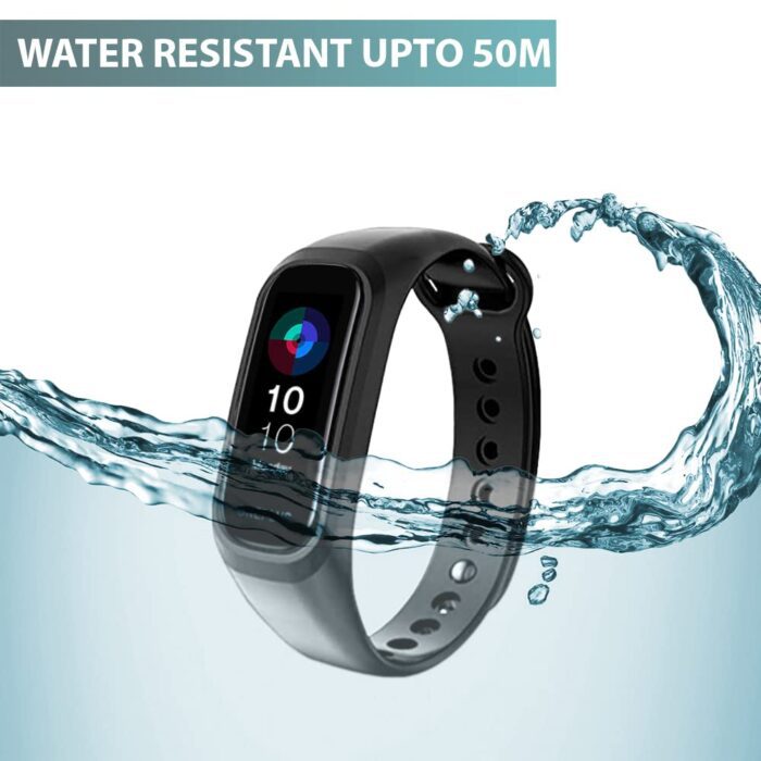 Sounce Black Adjustable Band Strap Compatible for Oneplus Smart Band & Oppo Smart Band - Image 3