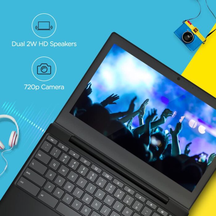 Lenovo IdeaPad 3 Chromebook Celeron Dual Core - 4 GB/64 GB EMMC Storage/Chrome OS - CB 11IGL05 Thin and Light Laptop - Image 2