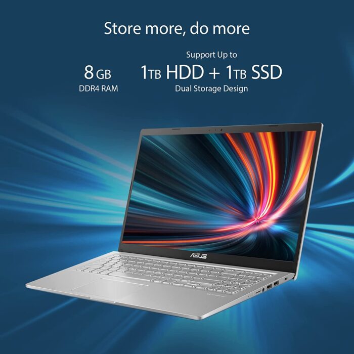 ASUS VivoBook 15 (2021) Intel Core i5-1035G1 10th Gen, 8GB RAM/512GB + 32GB Optane Memory / Windows 11/Office - Image 5