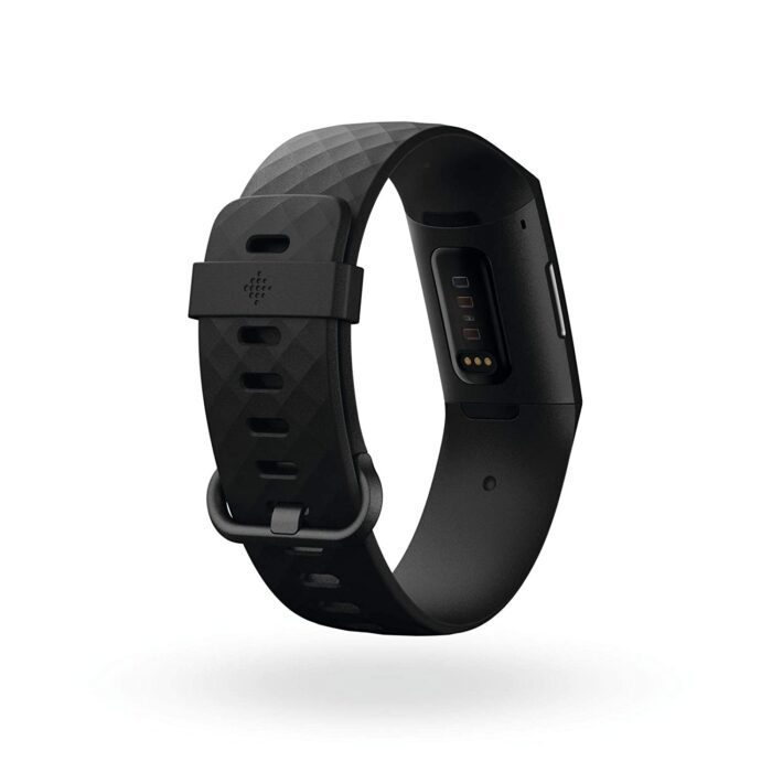 Fitbit Charge 4 Fitness and Activity Tracker with Built-in GPS, Heart Rate, Sleep & Swim Tracking, One Size (S & L Bands Included) (Black) - Image 3