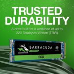 Seagate Barracuda 510 500GB SSD Internal Solid State Drive, PCIe NVMe 3D TLC NAND for Gaming PC Gaming Laptop Desktop (ZP500CM3A001) - Image 5