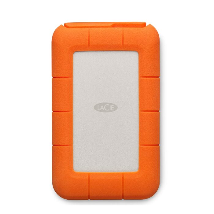 LaCie Rugged Mini 2TB External HDD – USB 3.0 for Windows and Mac, Drop Shock Dust Rain Resistant Portable Hard Drive (LAC9000298) - Image 1
