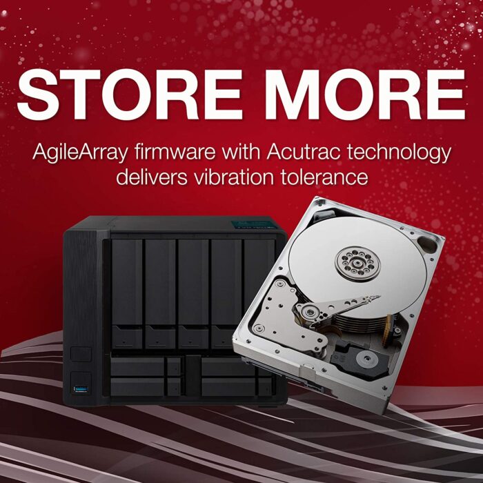 Seagate 10TB IronWolf NAS SATA 6Gb/s NCQ 256MB Cache 3.5-Inch Internal Hard Drive (ST10000VN0004) - Image 5
