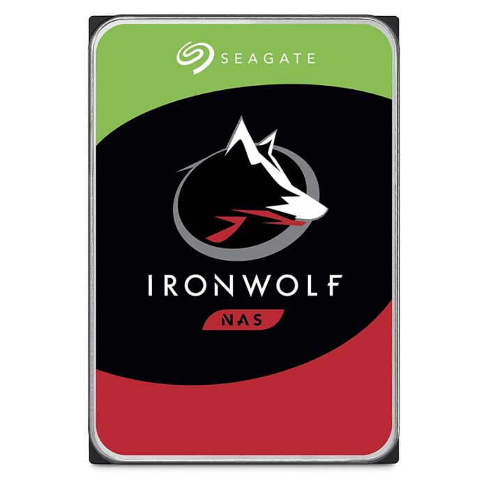 Seagate 10TB IronWolf NAS SATA 6Gb/s NCQ 256MB Cache 3.5-Inch Internal Hard Drive (ST10000VN0004) - Image 1