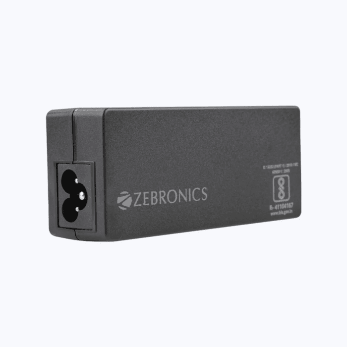 Zebronics ZEB-LA745019565D 65W Laptop Adapter with 7.4x5mm Connector - Image 1