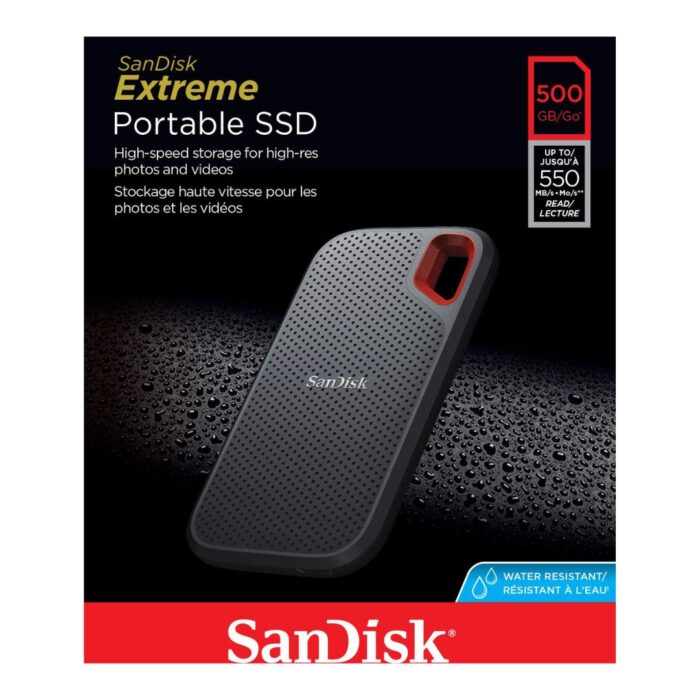 SanDisk 500GB SSD USB-C, USB 3.1, for PC & Mac & IP55 Rated - Image 7