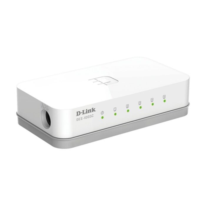D-Link DES-1005C 5-Port 10/100 Mbps Unmanaged Switch, white - Image 2