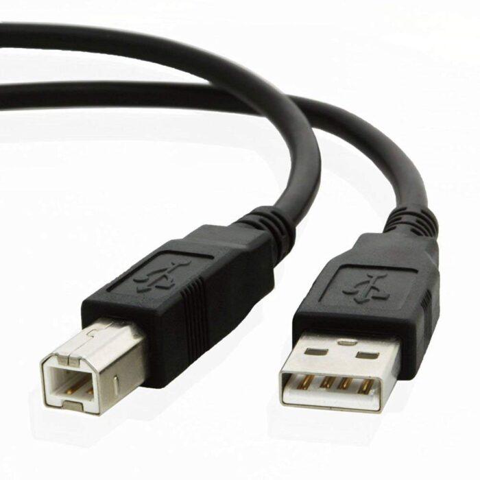 BigPlayer USB Cable Printer Lead Type A to B Male High Speed Scanner Printer Cable 1.5M- Black - Image 4