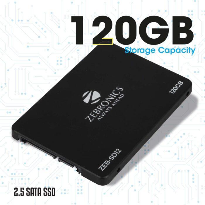 ZEBRONICS ZEB-SD12 120GB 2.5 inch Solid State Drive - Image 2