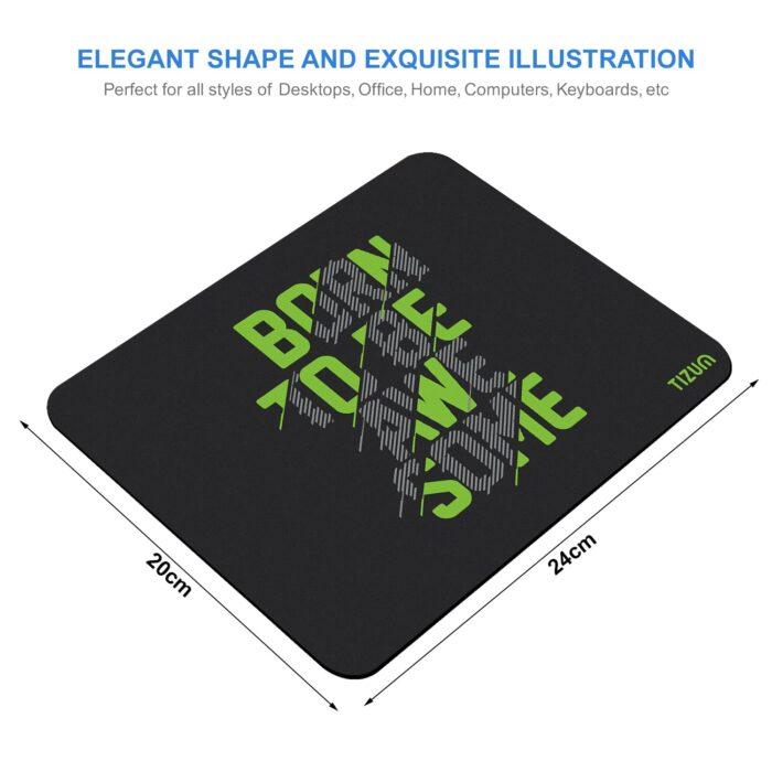 Tizum Z65- Mouse Pad for Laptop, Notebook, MacBook Pro Air, Gaming Computer. 9.4 * 7.9 Inches, Anti-Skid Base Mousepad (MP9) - Image 2