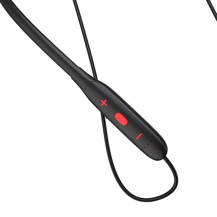 INSTAPLAY INSTABUDS Bluetooth 5.0 Wireless Headphones with Extra Bass Stereo Sound, 12Hrs Playtime, Lightweight Neckband (RED) - Image 4